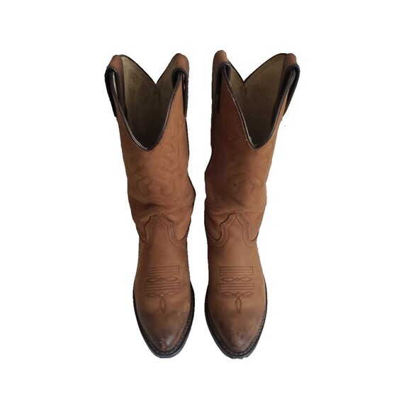 DURANGO Brown Leather Boots Lady Rebel Women's Size 5M Rodeo Cowboy - Picture 5 of 11